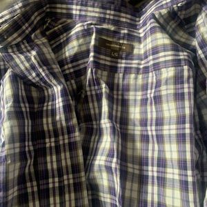Plaid dress shirt
